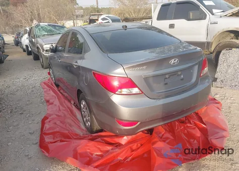 2015 Hyundai Accent Gls from USA, damaged, VIN KMHCT4AE1FU853753